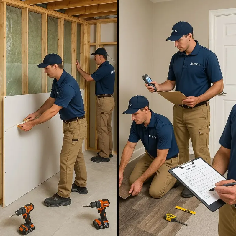 Repairs and Reconstruction process in Pender County, NC